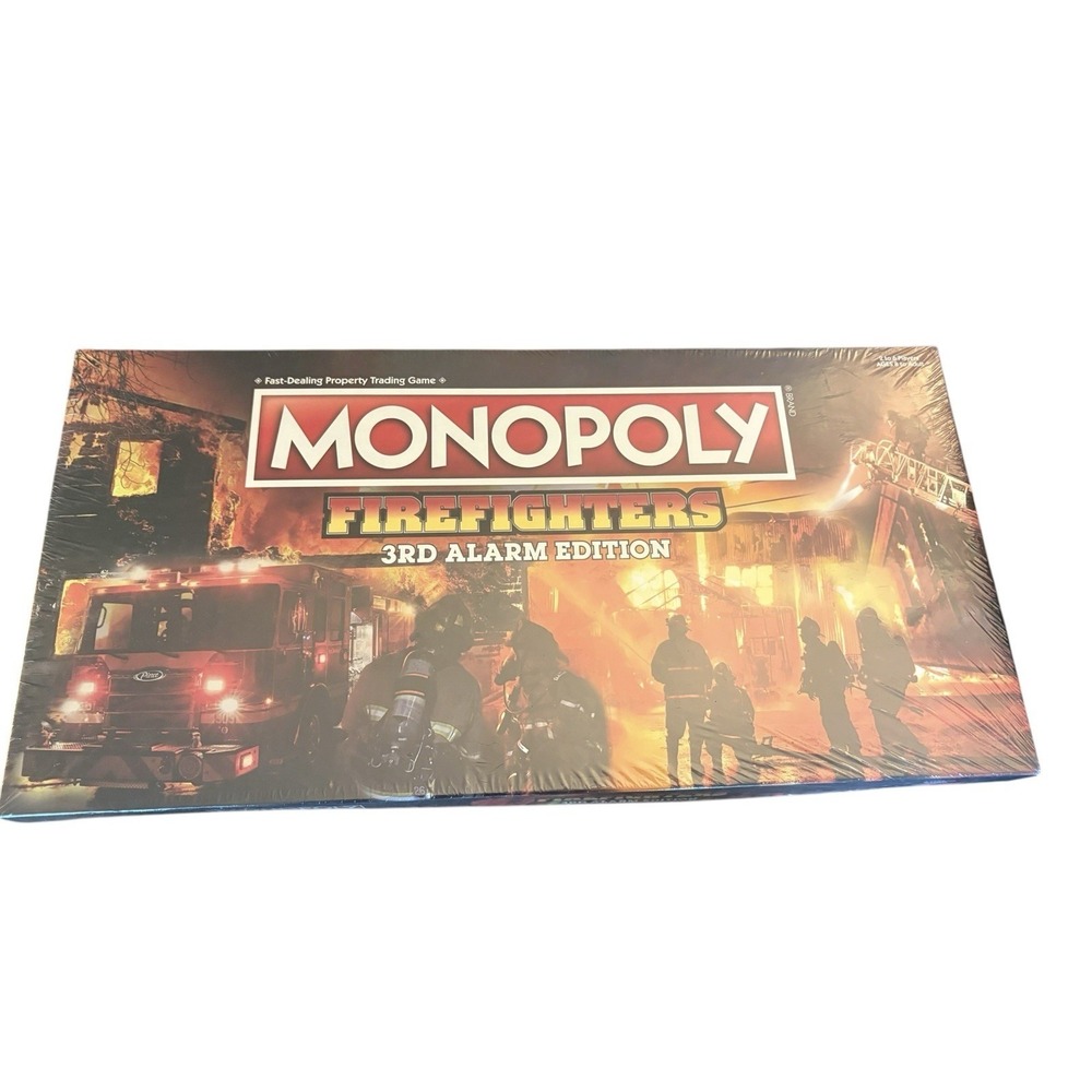 Monopoly Firefighters: 3rd Alarm Edition - New Sealed Package